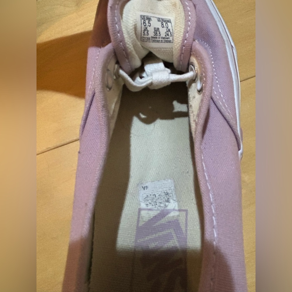 Vans Lilac Stackform Canvas Sneakers Sz 6.5 - Picture 7 of 7